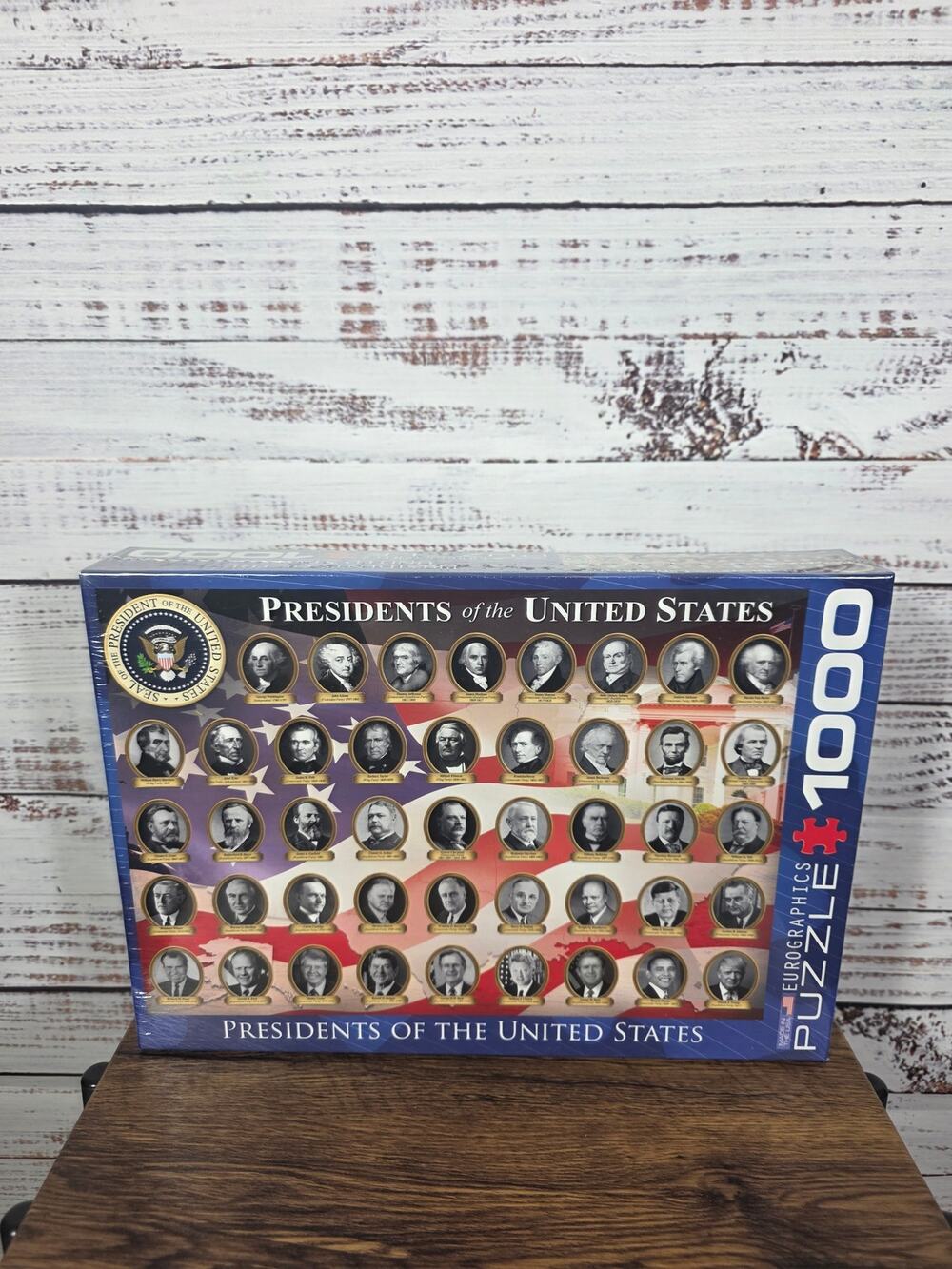Presidents 1000 Piece Puzzle Educational History Jigsaw